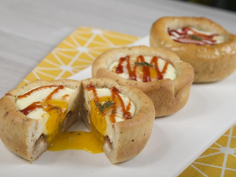 爆浆面包的做法