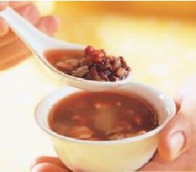 紫米燕麦莲子粥的做法