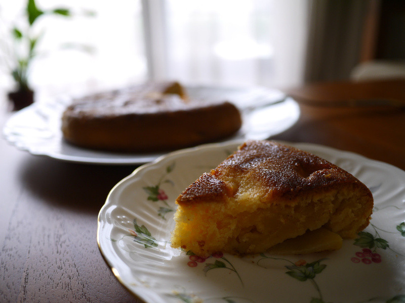 甜蜜蜜苹果肉桂蛋糕~不必用烤箱~的做法