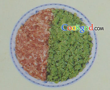 四季豆饺的做法