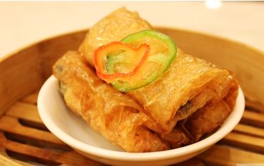 蚝油鲜竹卷的做法