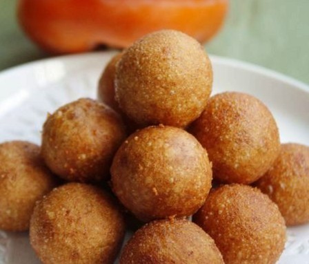 柿子奶酪球的做法