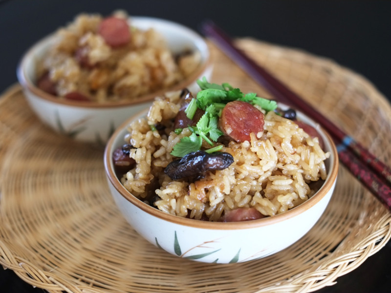 香喷喷的简易油饭( 免蒸版)的做法