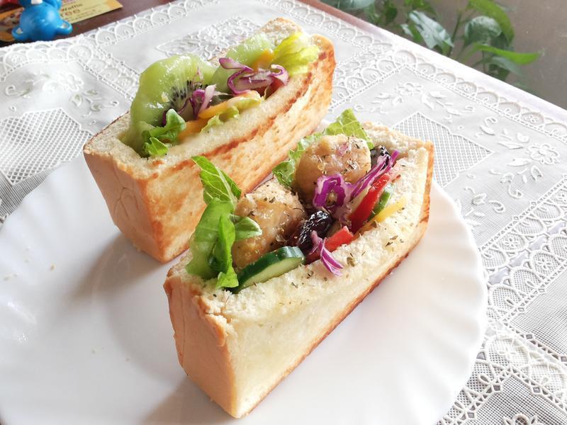 美味吐司袋著走_小七夏日轻食尚的做法