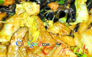 虾子焖素的做法