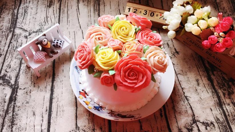 豆沙花香橙蛋糕的做法