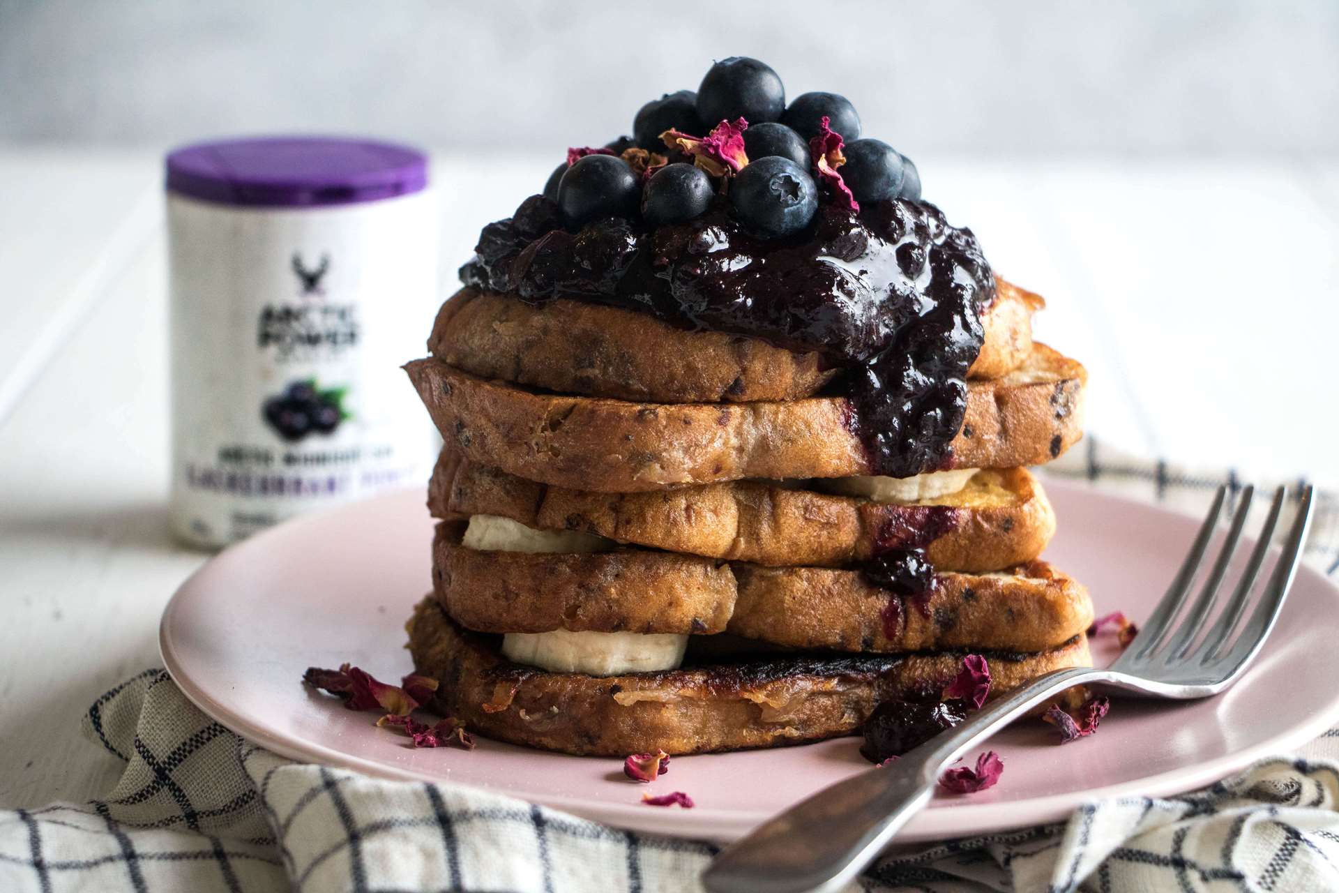 纯素蓝莓法国吐司的做法