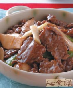 蚝油鲍鱼菇牛肉的做法