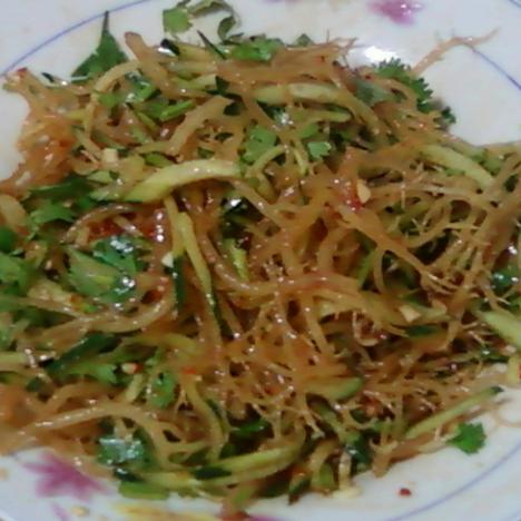 珊瑚草凉拌的做法