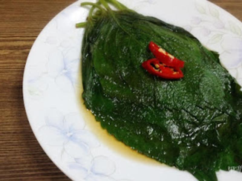 醃渍芝麻叶的做法