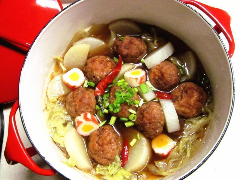 红烧萝卜狮子头的做法