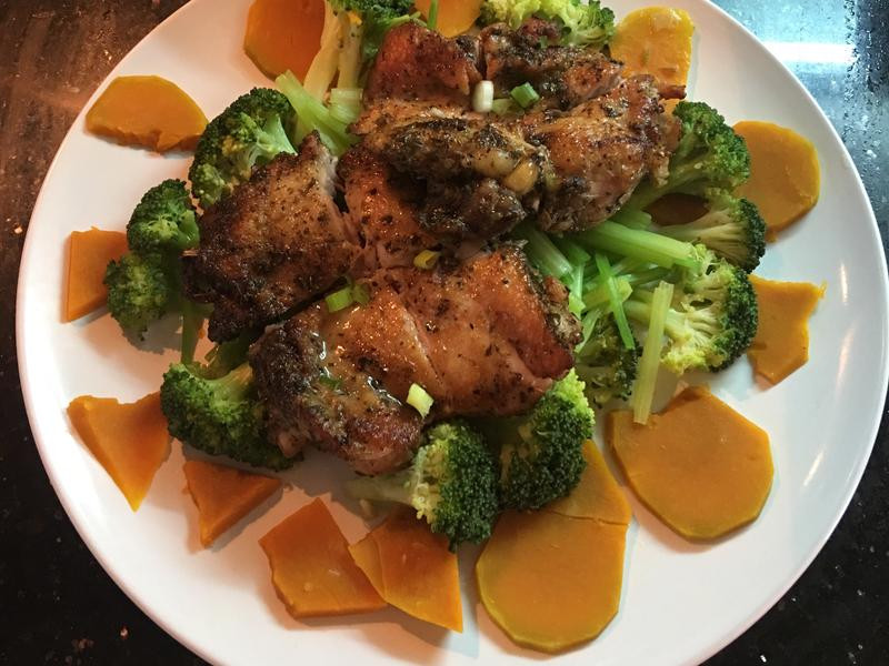 义式烤鸡腿的做法