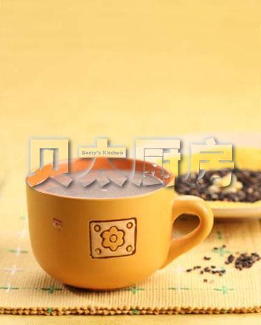 紫糯小米豆浆的做法