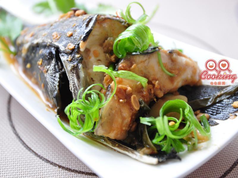 豆鼓味噌鲟龙鱼头【我与大同的美味】的做法