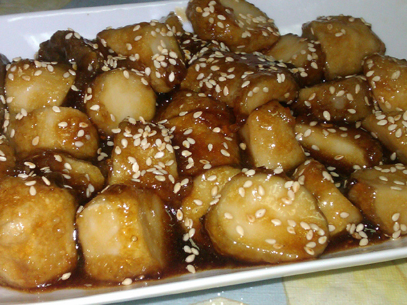 蜜汁杏鲍菇的做法