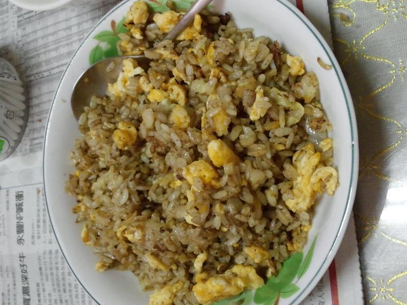 高丽菜炒饭的做法