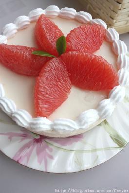 Grapefruit Cheesecake----����֥ʿ���������