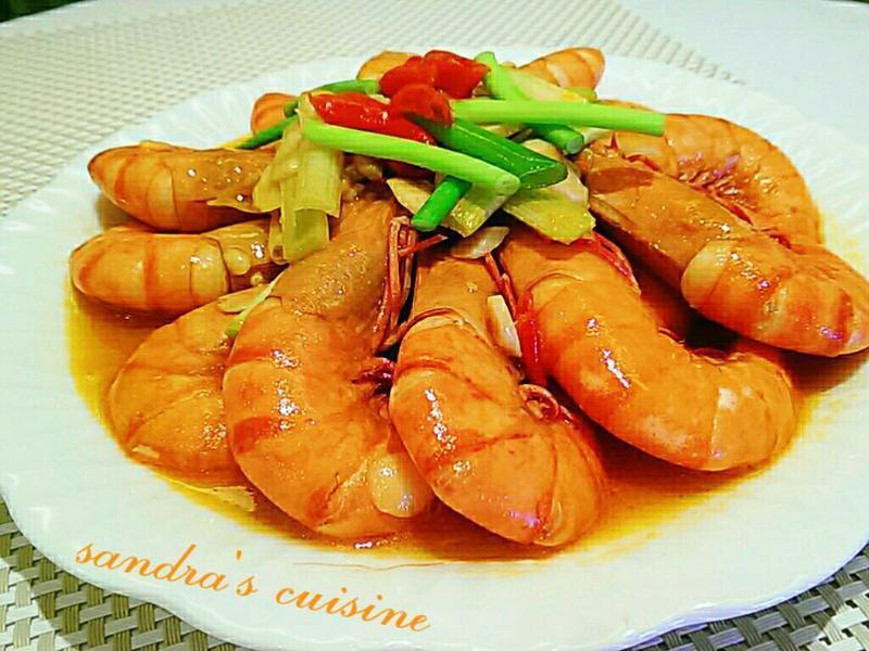 酸辣鲜虾的做法