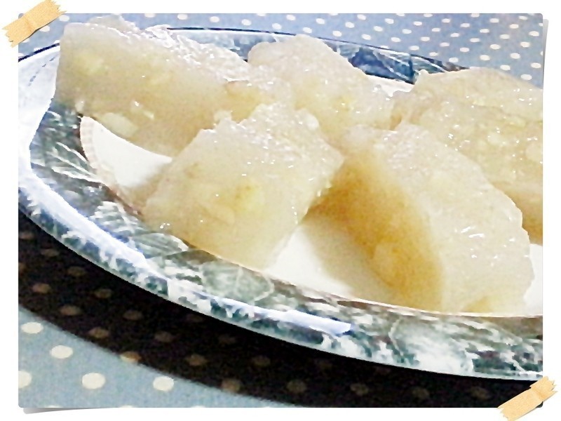 马蹄糕(微波炉免马蹄粉版)的做法