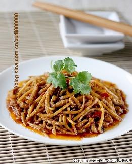 把素菜做出肉味来--鱼香肉丝(素)的做法