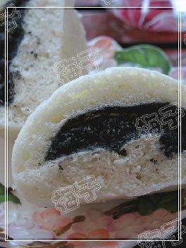 芝麻素包的做法