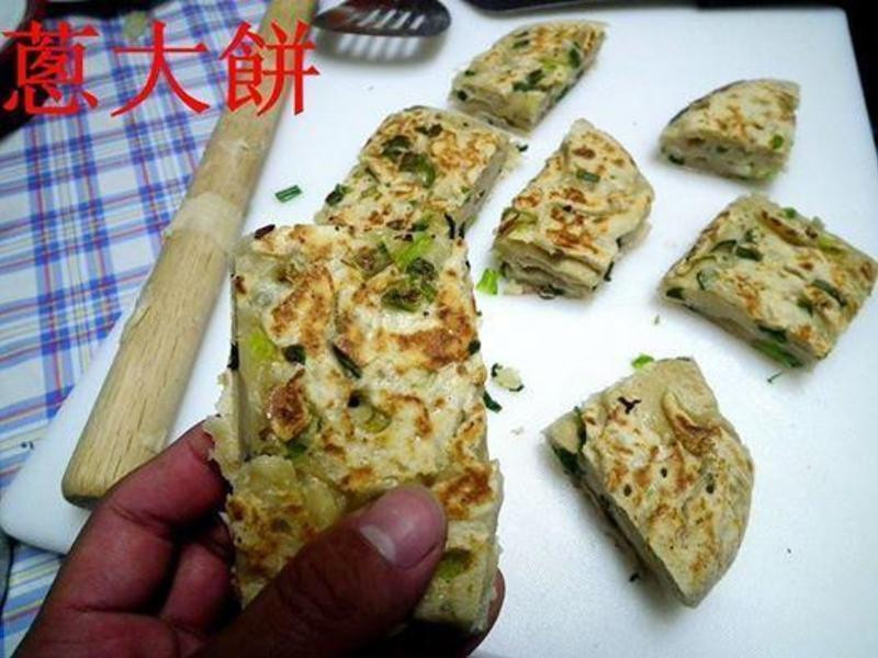 葱花烙大饼的做法