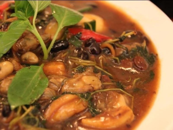 豆鼓豆苗蚵仔的做法