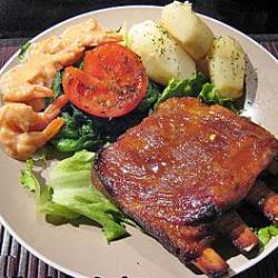 蜜糖烧烤骨的做法