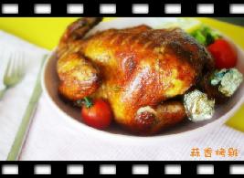 蒜香烤鸡的做法