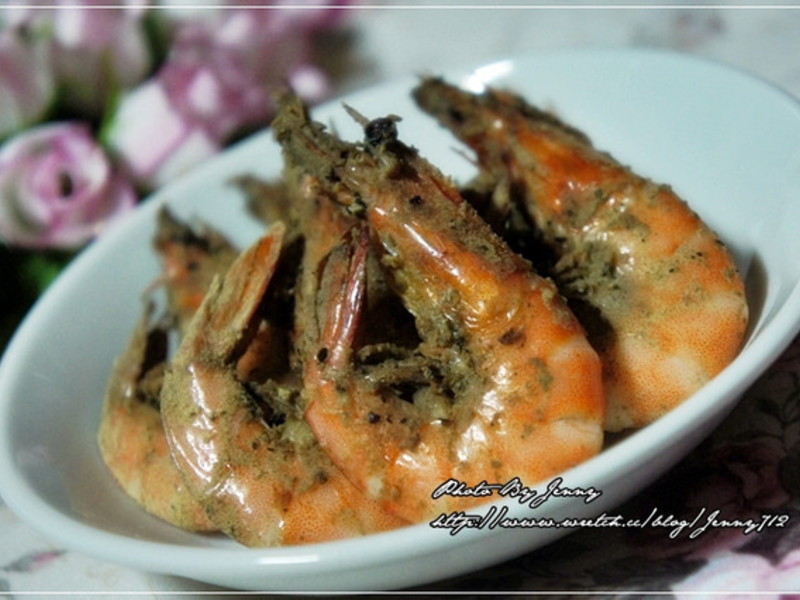 十分钟上桌?懒人烤箱版胡椒虾的做法