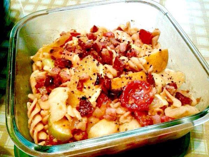 春日通心粉水果沙拉(十分钟)的做法