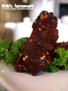 柠汁黑胡椒肋排的做法