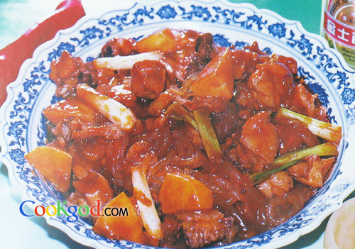 京葱鸡块的做法