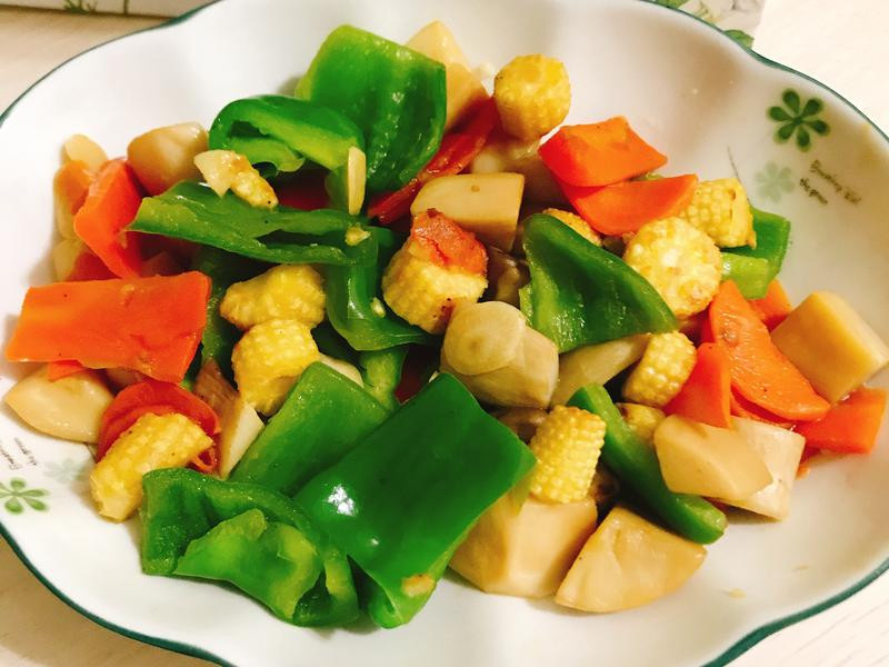 拌炒鲜蔬的做法