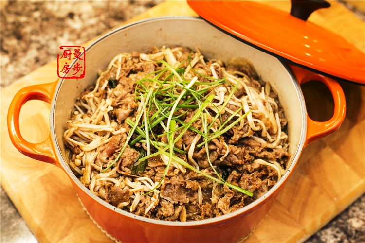 沙茶牛肉煲的做法