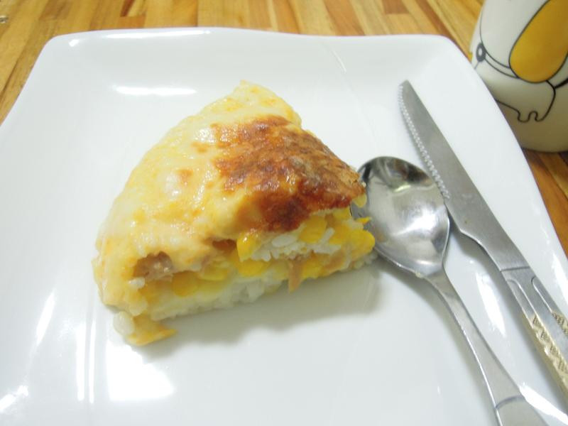 红萝卜鲔鱼起司米蛋糕的做法