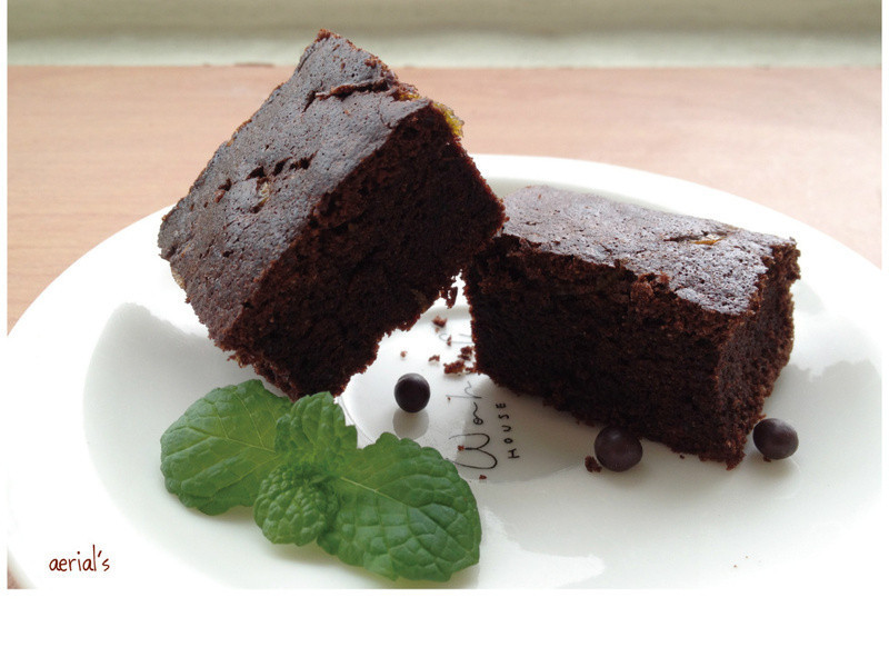 香橙布朗尼的做法