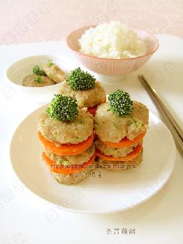 香芹藕饼的做法