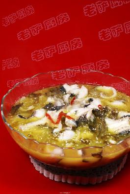 酸菜鱼片的做法