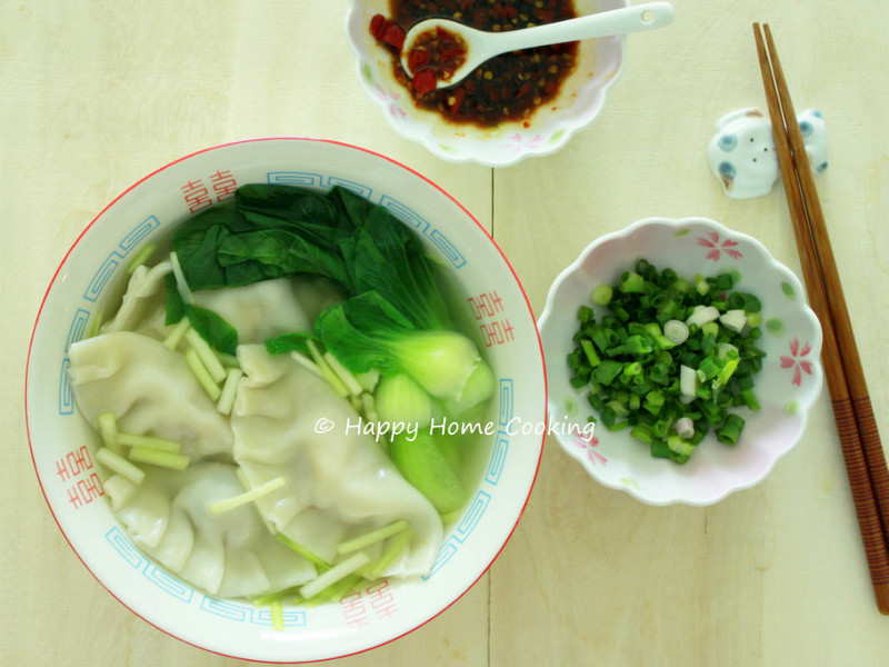 鲜嫩爽口广东水饺的做法