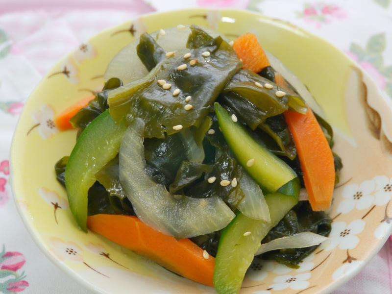 韩式凉拌海带芽的做法