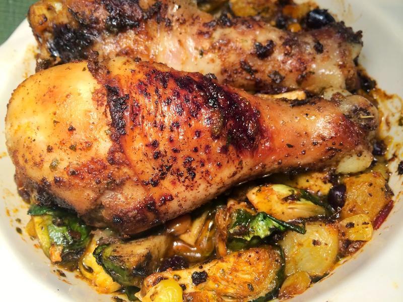 美式西南方风味烤鸡腿的做法