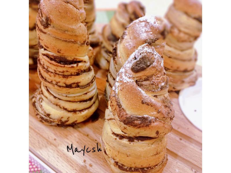 巧克力蛋糕牛奶卷的做法