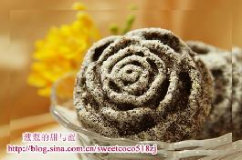 玫瑰巧克力玛芬的做法