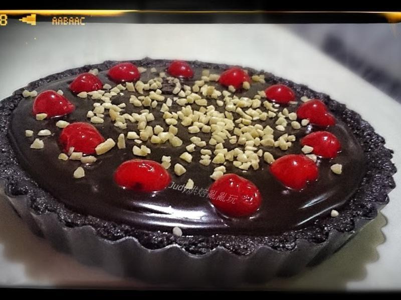 oreo樱桃巧克力塔(免烤箱)的做法