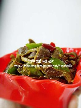 咖喱鸡胗的做法