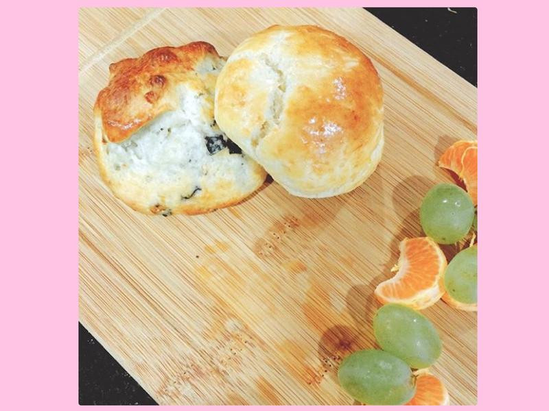 英式蓝莓司康的做法