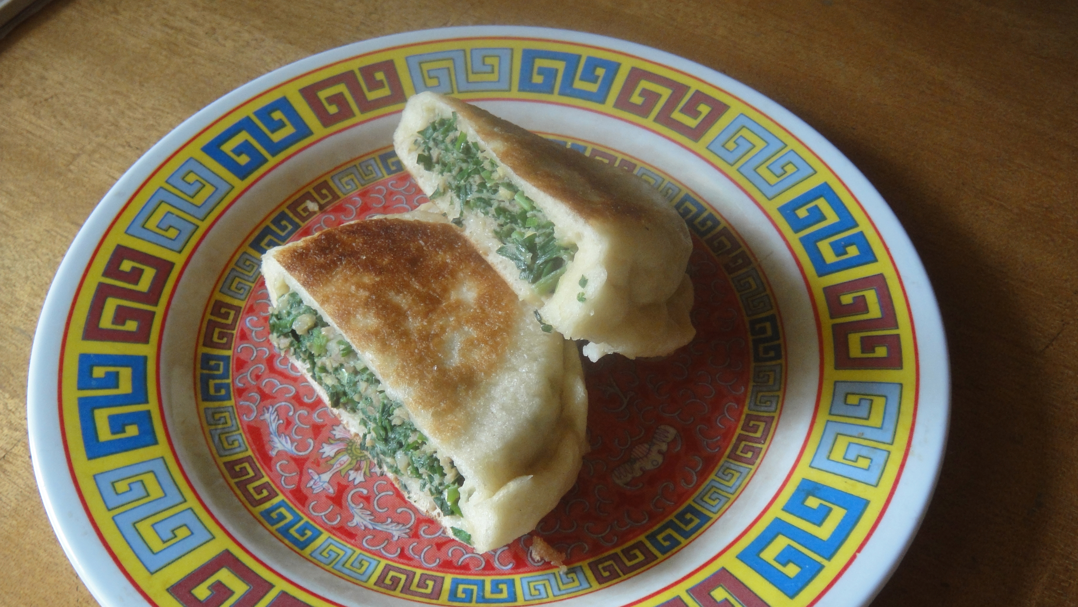 猪肉韭菜煎饼的做法