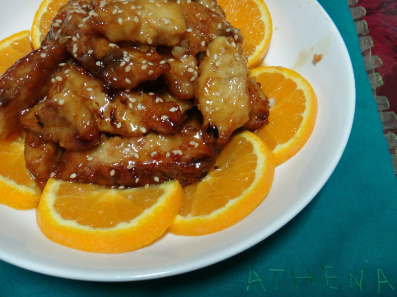 橙汁鱼柳的做法