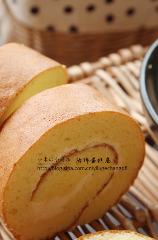 海绵蛋糕卷的做法